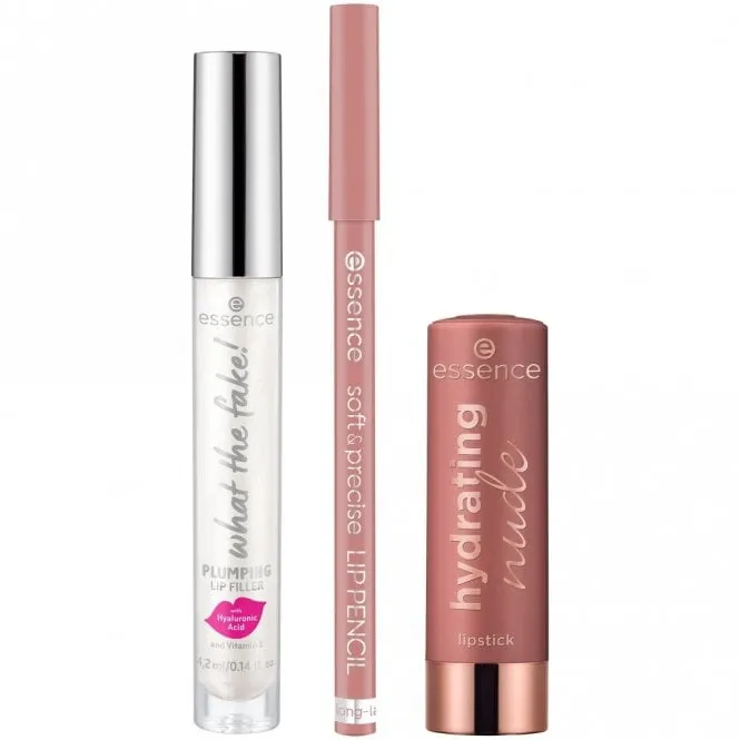 Essence The Nude Heavenly 3 Piece Lip Set