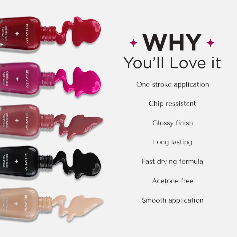 Quick Glam Nail Paint - 10ml